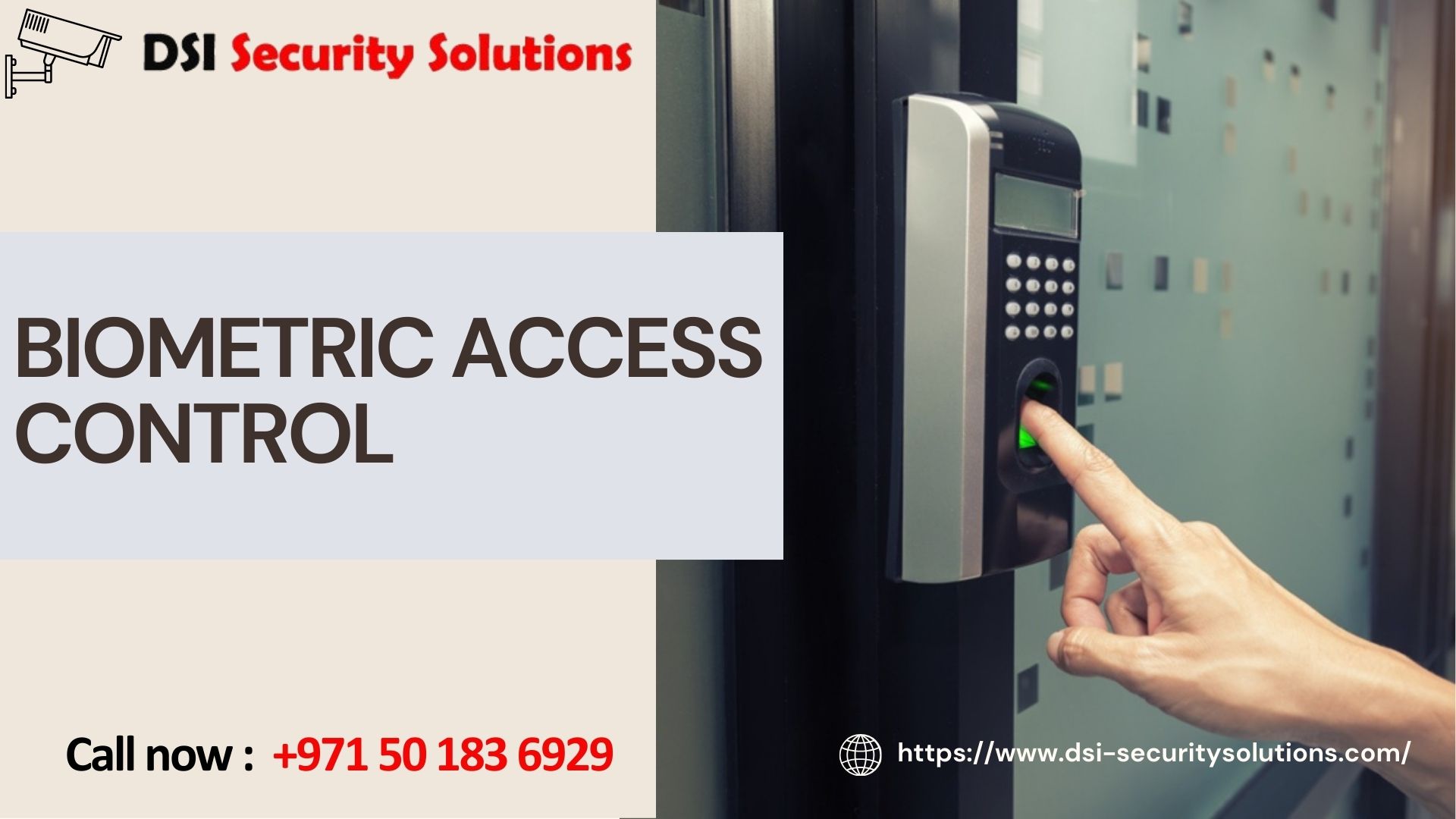 Biometric Access Control Biometric Access Control