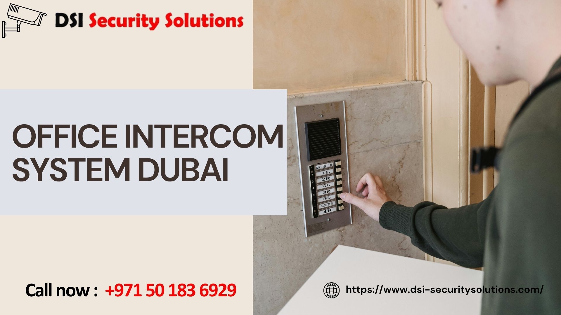 Office Intercom System Dubai