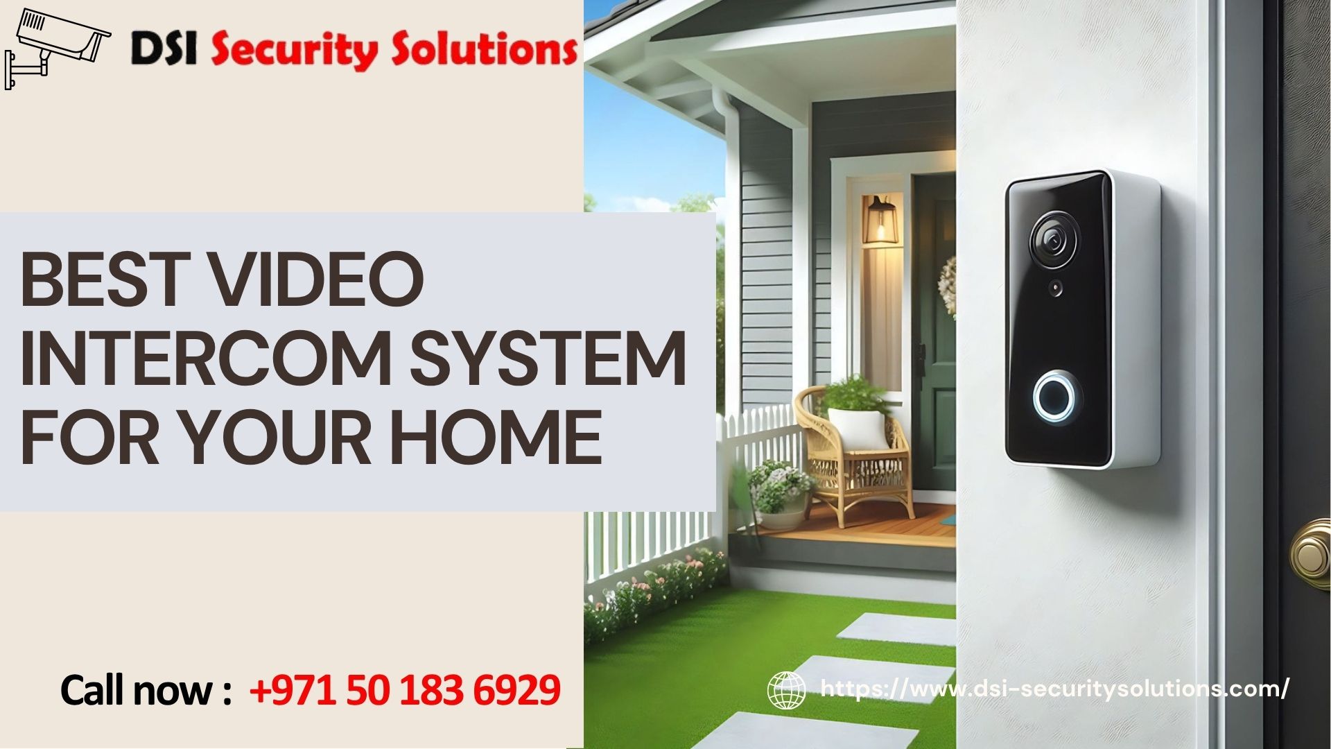 Best Video Intercom System for Your Home dsi security 0501836929(6)