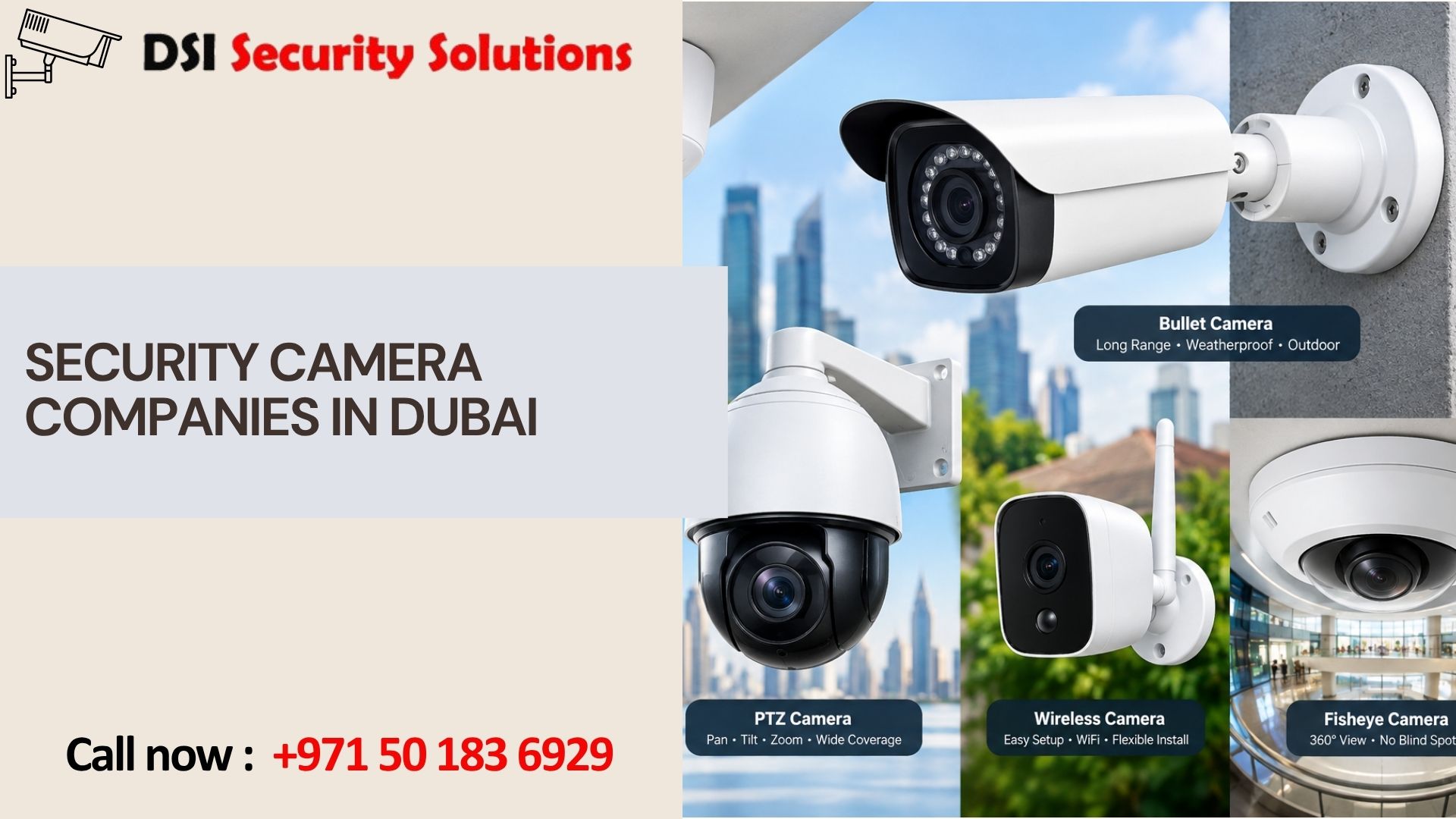 Security Camera Companies in Dubai | DSI Security Solutions Security Camera Companies in Dubai
