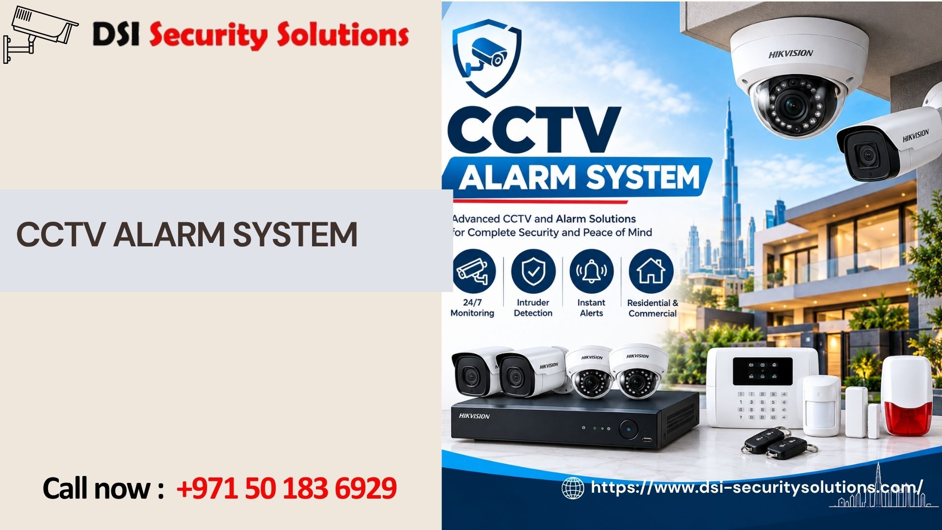 CCTV Alarm System