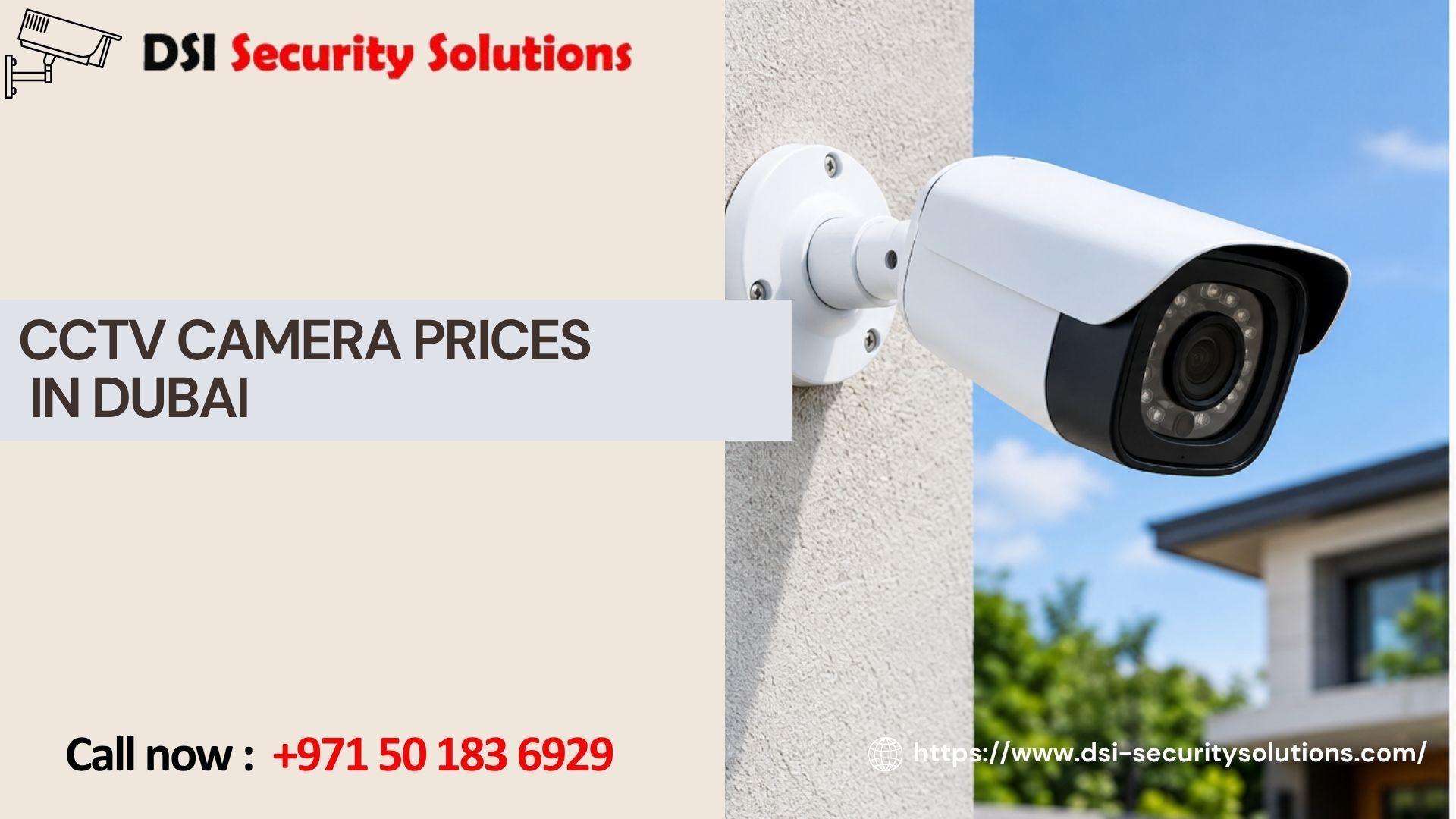 CCTV Camera Prices in dubai