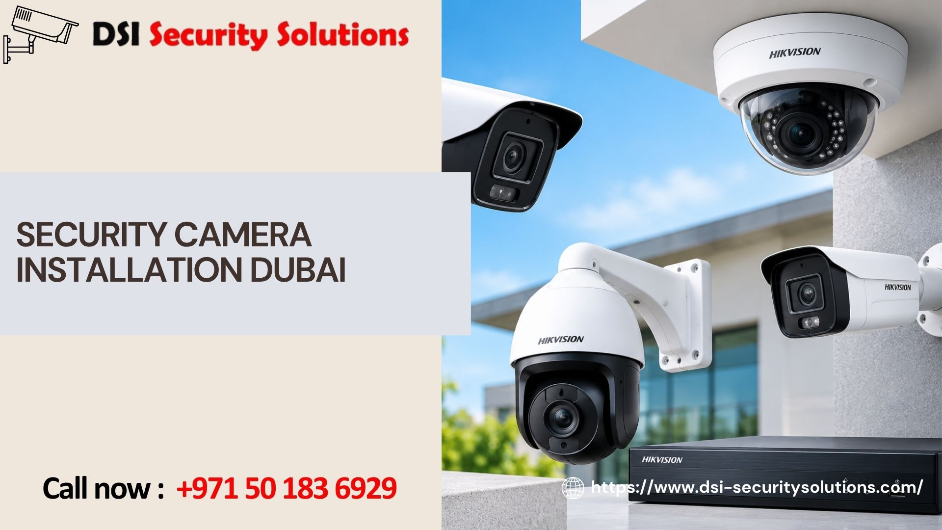 Security Camera Installation Dubai