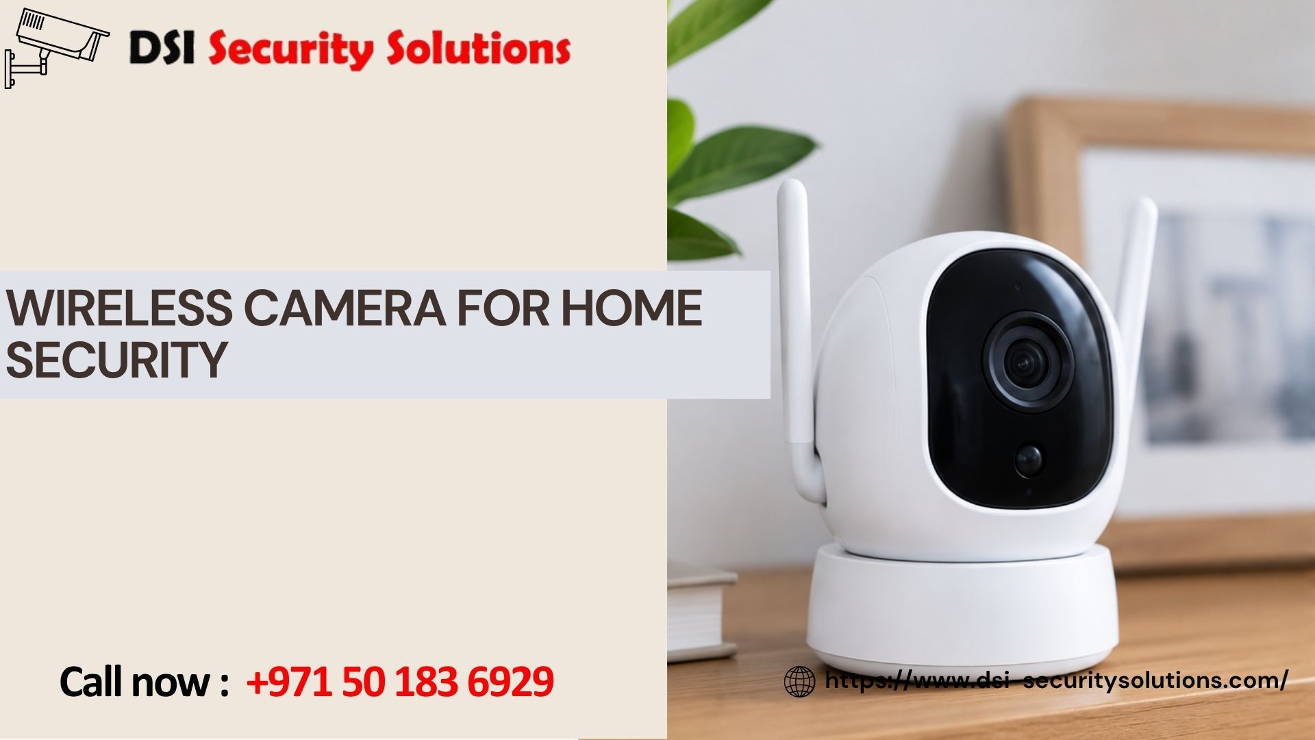 Wireless camera for Home security