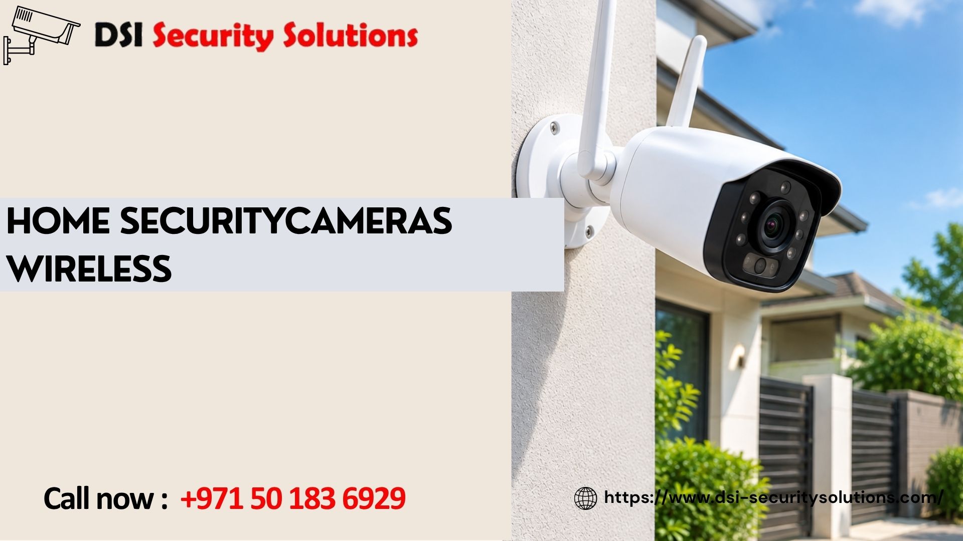 Wireless Home Security Cameras Dubai