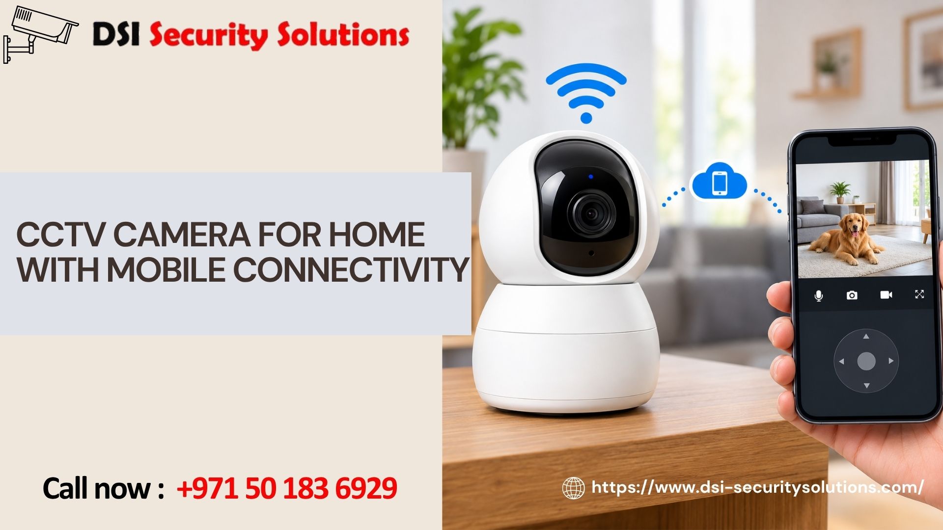 CCTV Camera for home with mobile connectivity CCTV Camera for Home with Mobile Connectivity