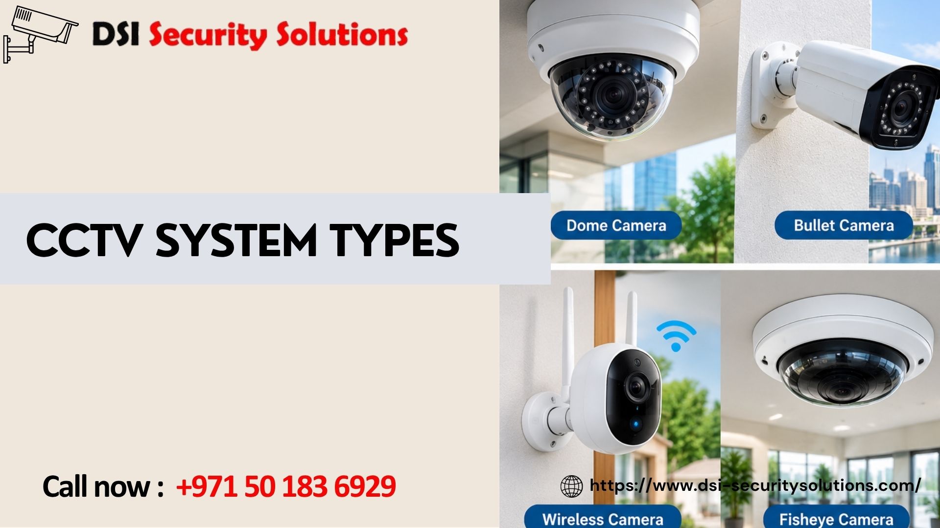CCTV System Types Explained | DSI Security Solutions CCTV System Types